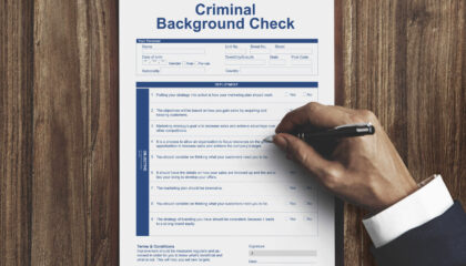 Criminal background check or Criminal Record Check for Employees